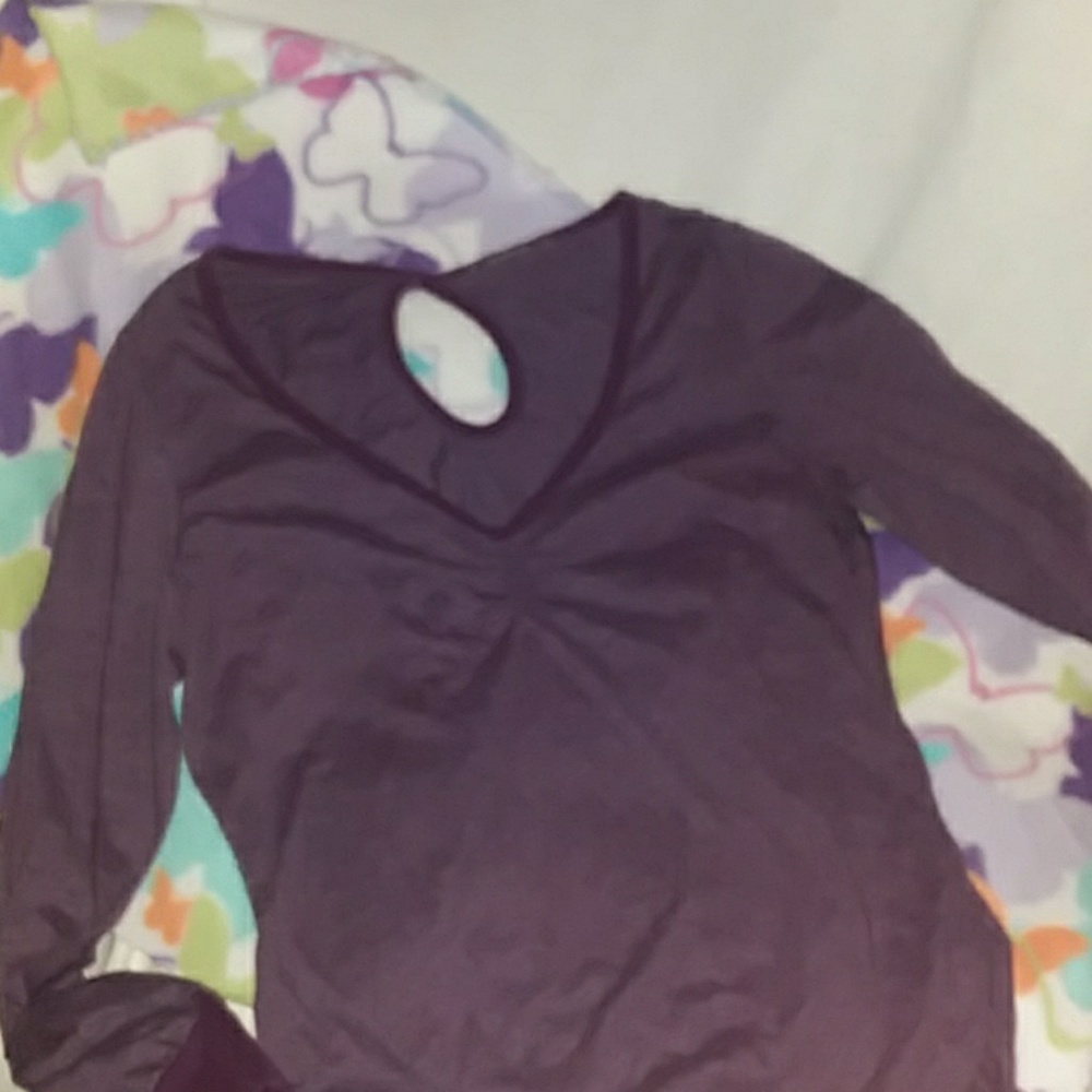 Darl purple shirt